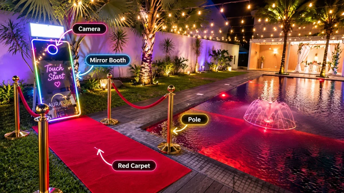 Mirror---Booth---Setup---Red---Carpet