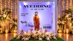 Wedding Magazine Photo Booth Mauritius